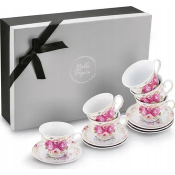 Sada na čaj a kávu Tadar Bella Feguro Chiara 12dílná ks