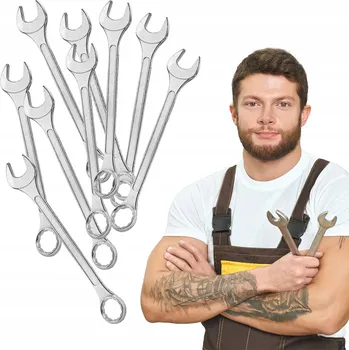 Klíč Očkoplochý klíč 10 mm SADA 10 KS dílenská sada