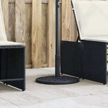 Stínicí technika Základna pro slunečník pro tyče Ø38/48mm 12KG KULATÁ