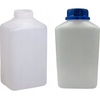 PLASTOVÁ LÁHEV HDPE BÍLÁ NA CHEMII 750ML