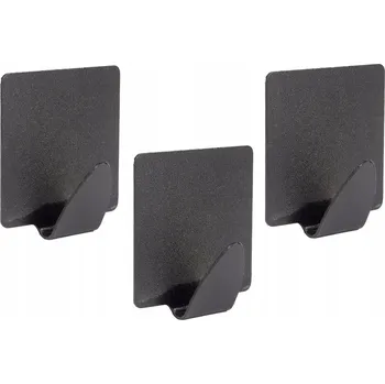 Věšák Samolepicí háček Sepio černý