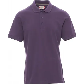 Pánská móda Payperwear Polokošile Venice se 3 barevnými knoflíky Barva: fialová temná, Velikost: XS