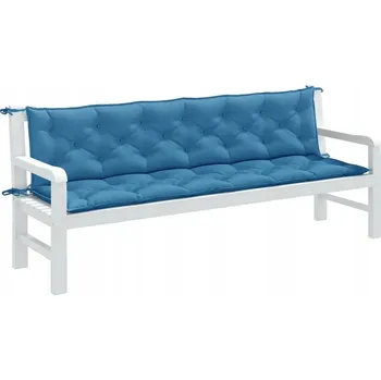 Podsedák Polštář VidaXL 200 x 50 x 7 cm, modrý