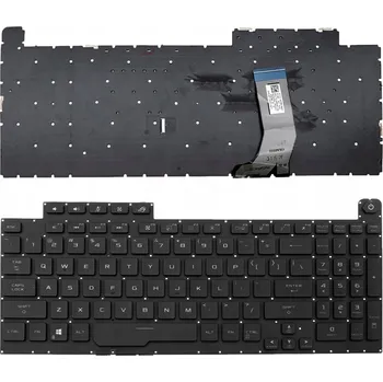 Náhradní klávesnice pro notebook Klávesnice ASUS G731 G731GT G732 G712 LED RGB GNIAZDO pro Asus