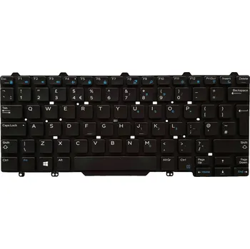 Náhradní klávesnice pro notebook KLÁVESNICE DELL 3340 E5450 E7450 5480 5490 E7470 7480 ORIGINÁL UK