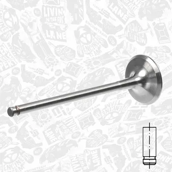 Ventil motoru Sací ventil ET ENGINETEAM VI0176