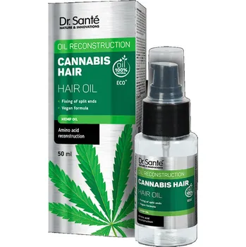 Vlasová regenerace Dr.Sante Cannabis Revitalizační olej na vlasy 50 ml