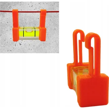 Vodováha Šňůrová vodováha s aretací proti pádu, zednická/stavební libela 45 mm
