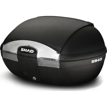 Zavazadlo na motocykl Motocyklový kufr Shad černý 45 l voděodolný s odrazkami