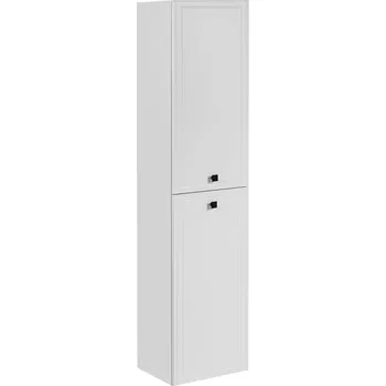 Šatní skříň Bílá koupelnová skříňka 170x40x33 cm, laminovaná deska, moderní design