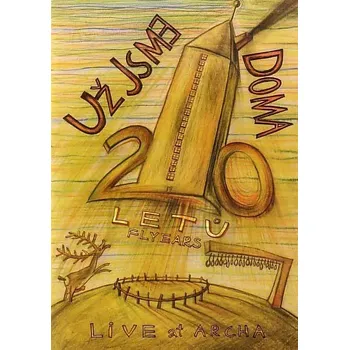 DVD film Už Jsme Doma: 20 letů Live at Archa / Puding (2x DVD) - DVD Už Jsme Doma DVD Audio - Záznam živého koncertu