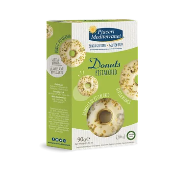 Piaceri Mediterranei bezlepkové DONUTY PISTÁCIOVÉ 90g