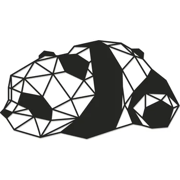 Obraz 3D TAPETA GEOMETRICKÁ DŘEVĚNÁ z překližky PANDA dřevěná na zeď