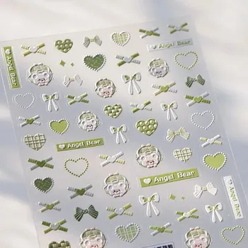 Sada roztomilých samolepek na nehty | nail art, dekorace - TS3987