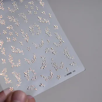 Přípravek na nehty Ozdoby, sedmikrásky a motýlci na nehty | samolepky, zdobení nehtů - do 4568MGJ