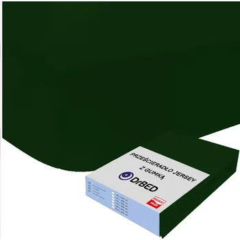 Prostěradlo Prostěradlo s Gumou 100x200 Bavlněné Jersey ZELENÉ Elastické Polské