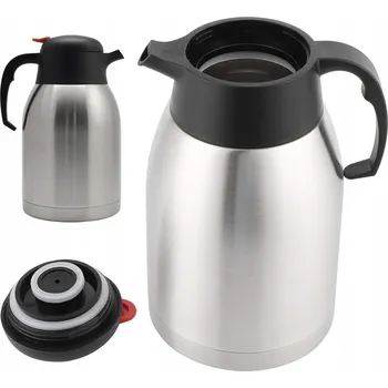 Termoska Termos na nápoje Bedee 1,5 l stříbrný