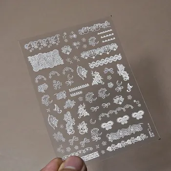 Umělé nehty Mašle pro zdobení nehtů | samolepky, nail art doplňky - TO4582