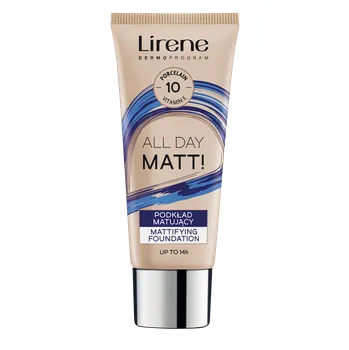 Make-up Lirene Dermoprogram matující tekutý make-up porcelain 10, 30 ml