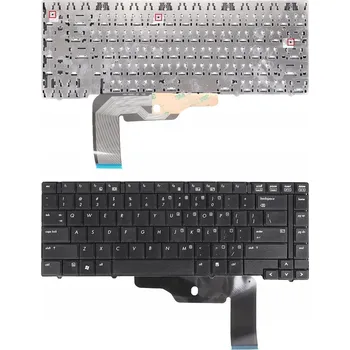 Náhradní klávesnice pro notebook Klávesnice 594052-B31 594052-001 PK1307D2A08 HP 8440P pro HP, Compaq