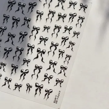 Roztomilé nálepky mašličky na nehty | nálepky, zdobení nehtů - TO4775