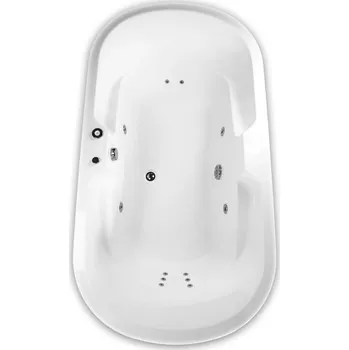 Vana ARTTEC FANTASY SURF 190 x 100 cm hydromasážní akrylátová vana PAN04715