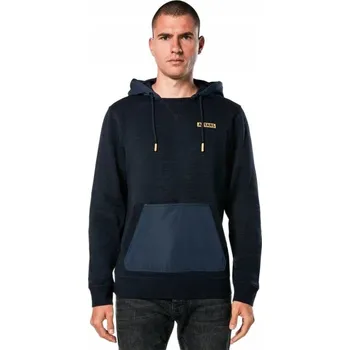 Pánská mikina Mikina MIKINA S KAPUCÍ ALPINESTARS ROOTED tmavě modrá M