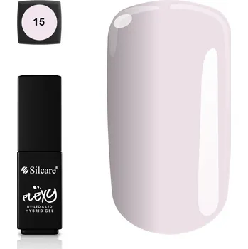 Přípravek na nehty Hybridní lak Flexy 15 4,5g světle růžový na nehty bez TPO free