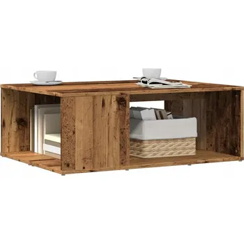 Konferenční stolek VidaXL Konferenční stolek, staré dřevo, 90x67x33 cm, dřevotříska