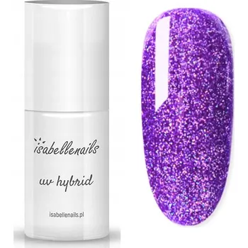 Lak na nehty Hybridní lak barevný lak Isabellenails Odstíny fialové