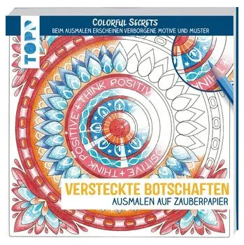 Encyklopedie Colorful Secrets - Versteckte Botschaften (Ausmalen auf Zauberpapier) - Pitz, Natascha