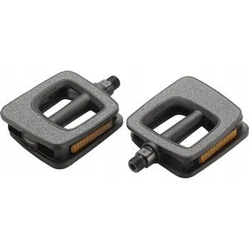 Pedál na kolo Cyklistické pedály Voxom Touring Ergo Pe15 černé