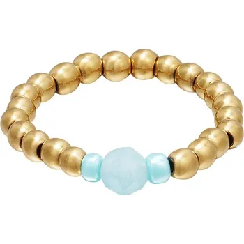 Prsten TU tyrkysový prstýnek na nohu z oceli