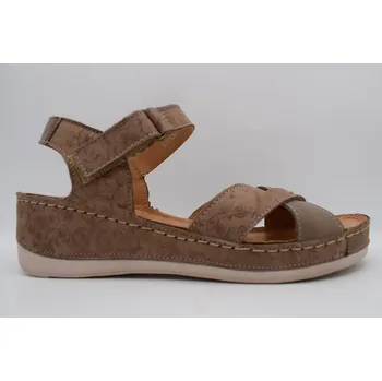 Dámské sandále PEON dámský sandál WA/473-7F hnědá Velikost: 42