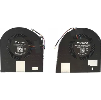 Ventilátor pro notebook VENTILÁTORY PRO DELL PRECISION M7530 7530 7540 M7540 P74F CPU+GPU