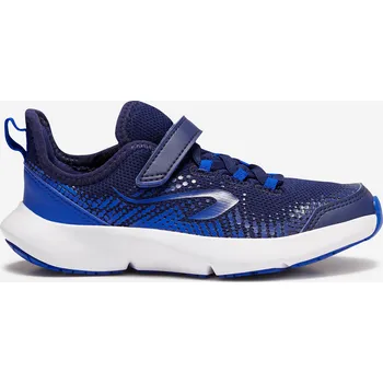 Dívčí obuv DECATHLON Dětské boty na suchý zip AT Flex vel. 29-34 29 MODRÁ