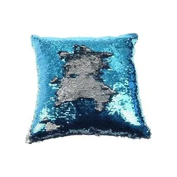 Hra na zahradu Poduszka kwadratowa z obracanymi cekinami MIX