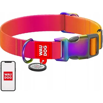 Obojek pro psa Materiálový obojek pro psa Waudog vel. S