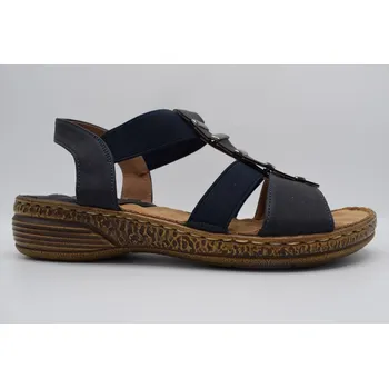 Dámské sandále PEON dámský sandál EO/4940-3 modrá Velikost: 36