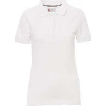 Dámské tričko Payperwear Dámská polokošile Venice se žebrovaným límečkem a manžety Barva: Bílá, Velikost: XL