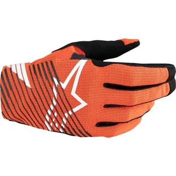Moto rukavice Rukavice Alpinestars Radar Pro černo-oranžové XXL