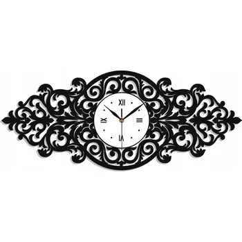 Hodiny Nástěnné hodiny ornamenti bílé 30 cm