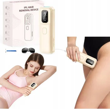 Epilátor TIIMAGIC Laserový epilátor pro ženy a muže Odstraňuje chloupky Depilátor