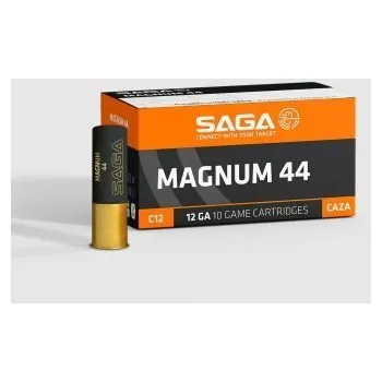 Příslušenství pro sportovní střelbu SAGA Náboj brokový SAGA, MAGNUM 44, 12x70mm, brok 3,75mm/ 2, 44g