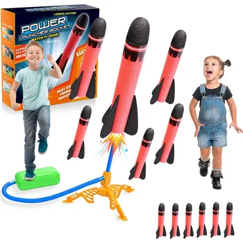 Dětská zbraň Pěnová raketa s odpalovačem pro děti