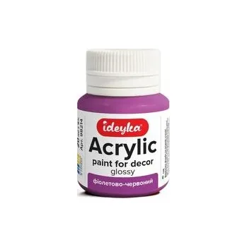 Set školních potřeb Farba akrylowa fioletowa 20ml