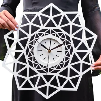 Hodiny MODERNÍ, DEKORATIVNÍ, GEOMETRICKÉ NÁSTĚNNÉ HODINY