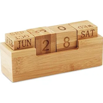 Kalendář Bambusový kalendář - KARENDA, dřevo