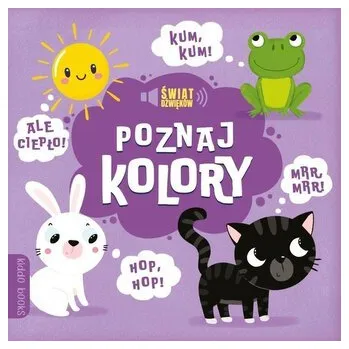 První čtění Książeczka kartonowa poznaj kolory - praca zbiorowa