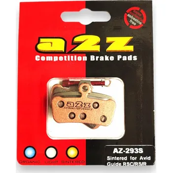 Brzda na kolo Brzdové destičky A2Z Avid Sram Guide Trail RSC/RS/R Metalické